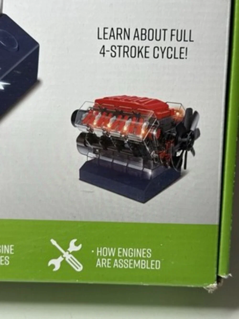 PLAYZ Explore Science Build And Play V8 Model Engine New DIY